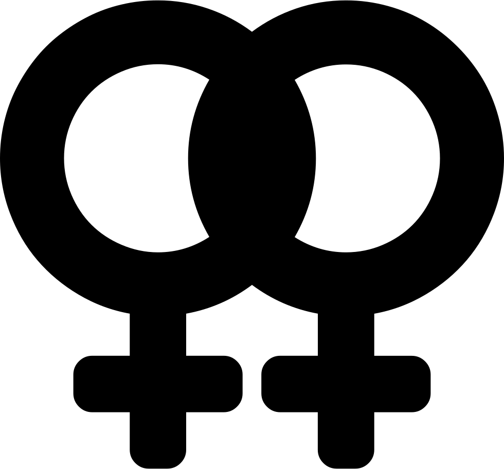 Lesbian Symbol Graphic PNG Image