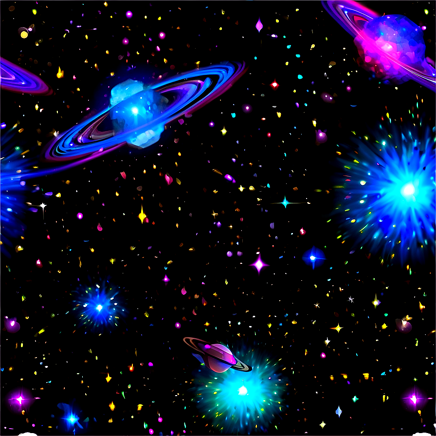 Lets Glow Crazy Cosmic Background Png Hfk56 PNG Image