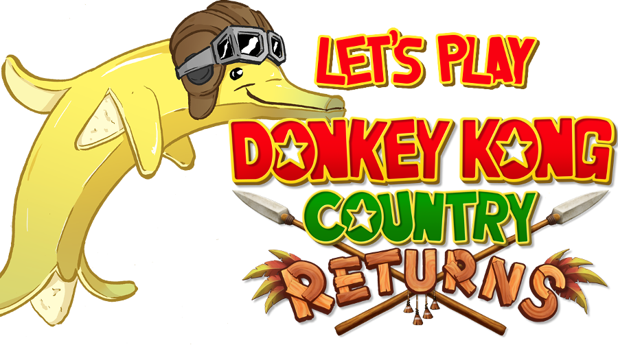 Lets Play Donkey Kong Country Returns Banana PNG Image