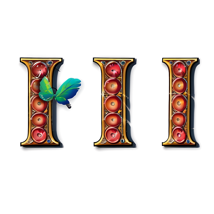 Letter I D PNG Image