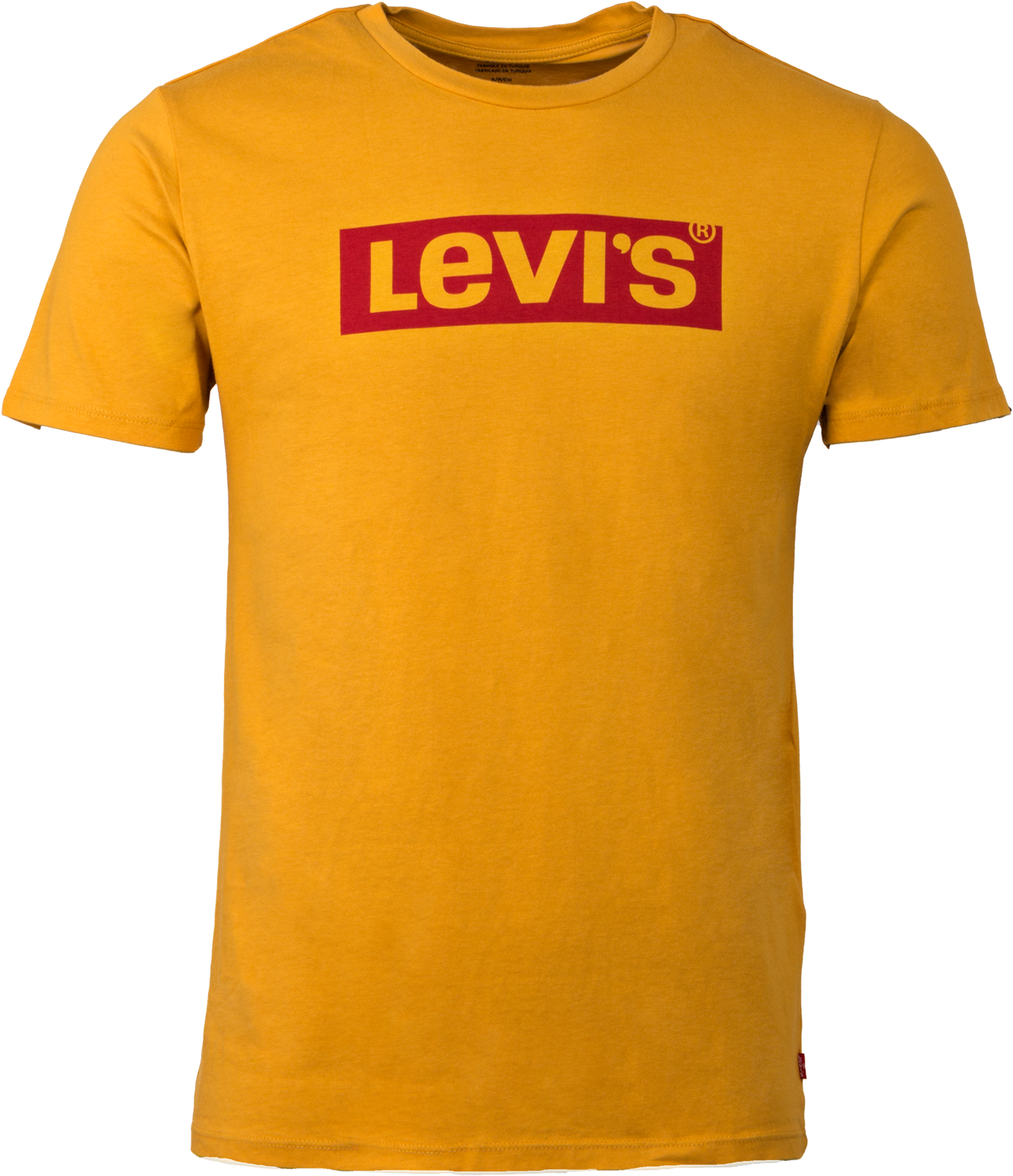 Levis Logoon Yellow T Shirt PNG Image