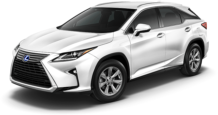 Lexus Luxury Crossover Silver2023 PNG Image