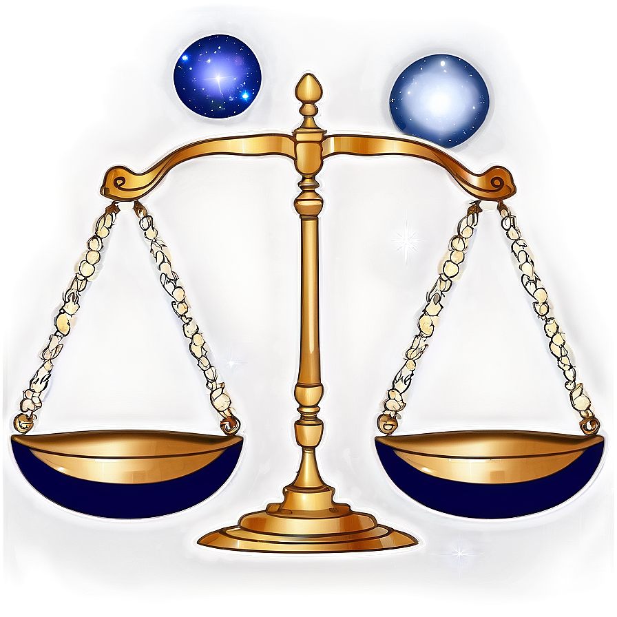 Libra Galaxy Illustration Png Scq72 PNG Image