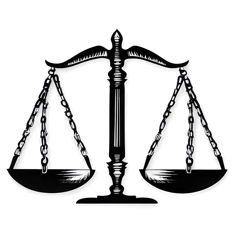 Libra Sign Silhouette Png 65 PNG Image