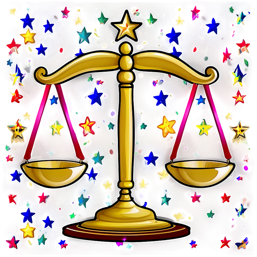 Libra Star Pattern Png 06202024 PNG Image