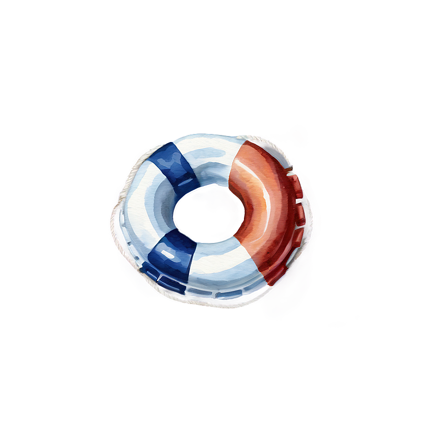 Life Saver Watercolor Png 75 PNG Image