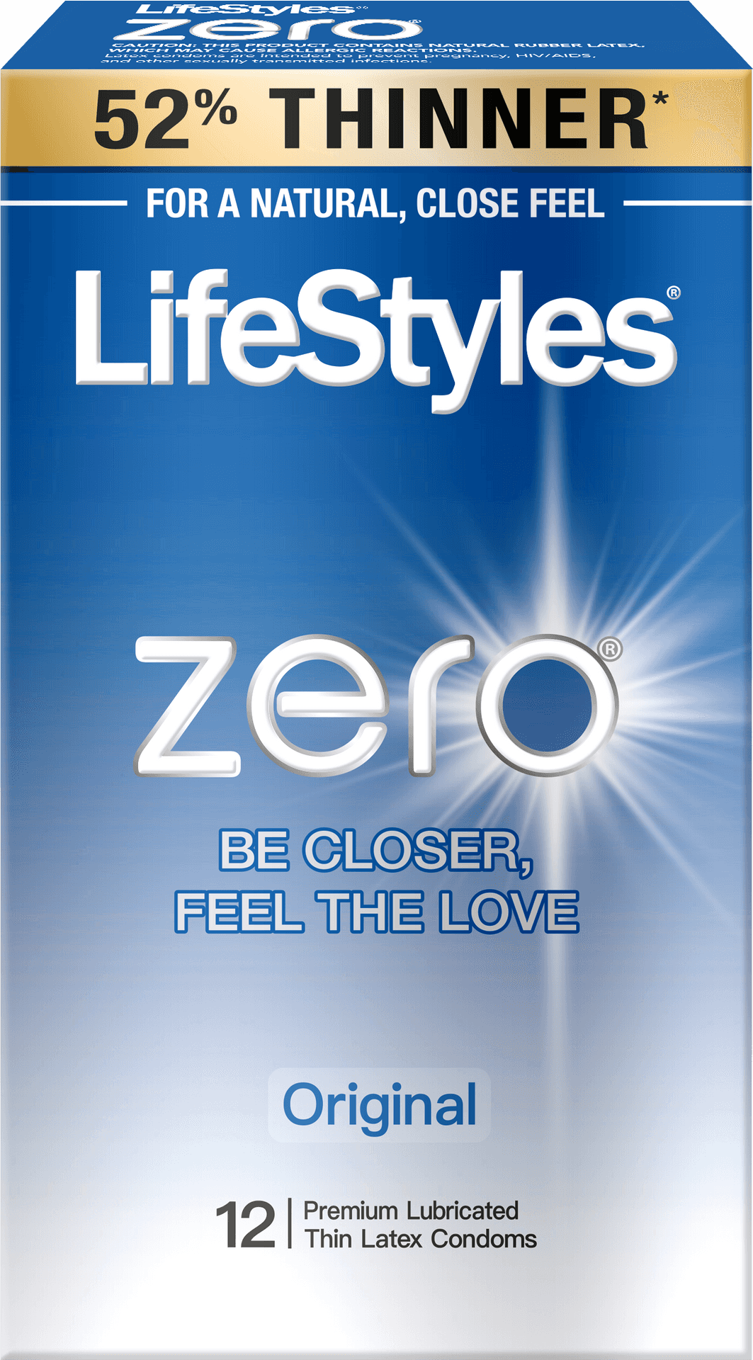 Life Styles Zero Condom Package Design PNG Image