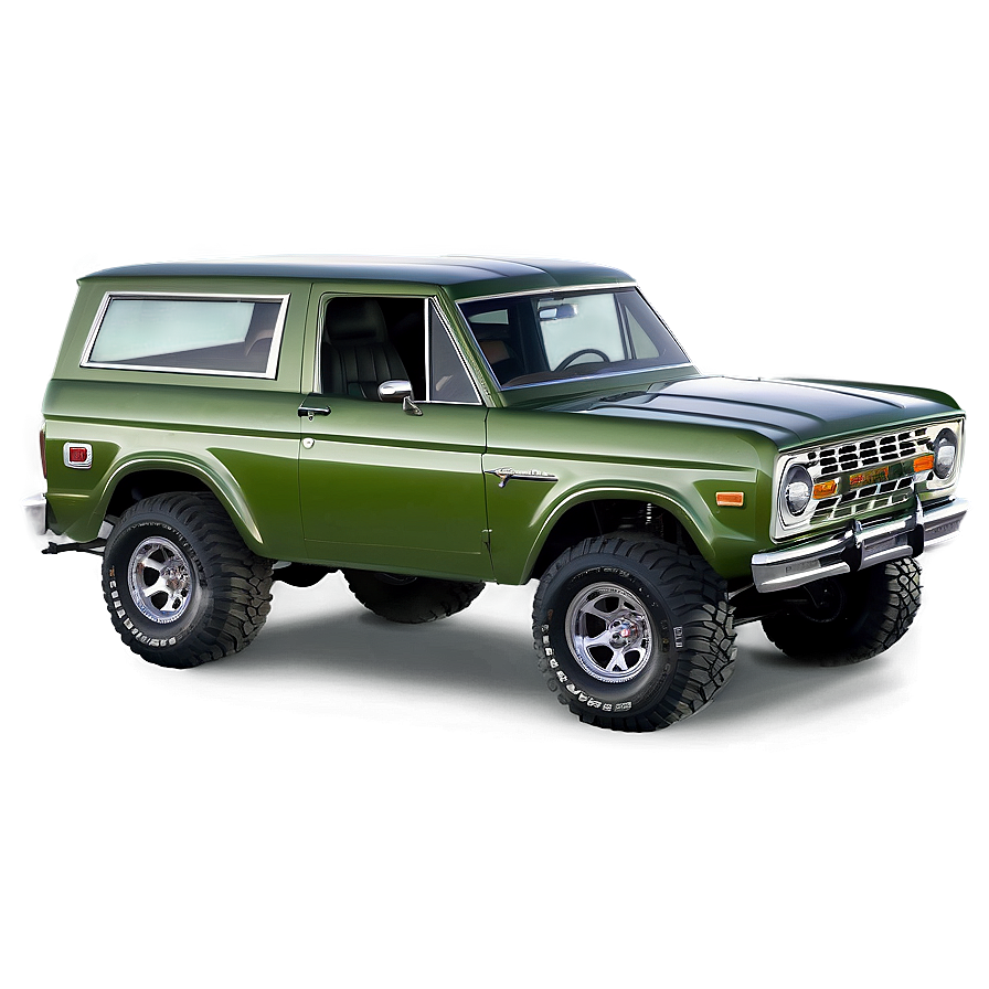 Lifted Bronco Png 06252024 PNG Image