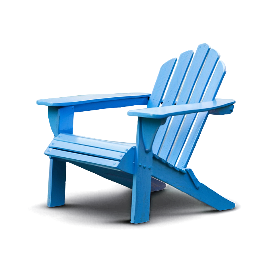 Light Blue Adirondack Chair Png Eyt55 PNG Image