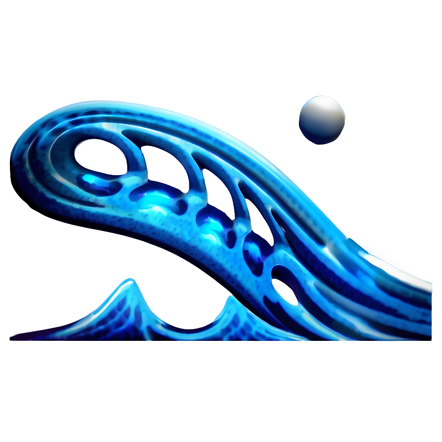 Light Blue Wave Png Ewr15 PNG Image