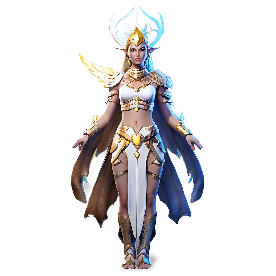 Light Bringer Goddess Png 06252024 PNG Image