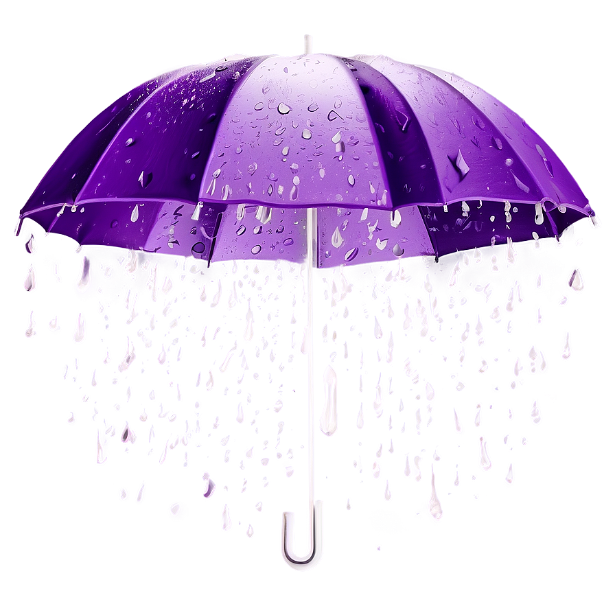 Light Purple Rain Ambiance Png 06252024 PNG Image