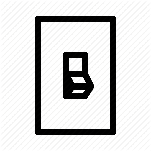 Light Switch Icon PNG Image