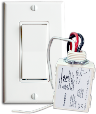 Light Switch With Wiring And Electronics PNG Image