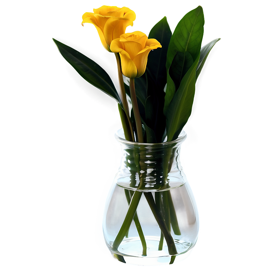 Light-up Flower Vase Png 06122024 PNG Image