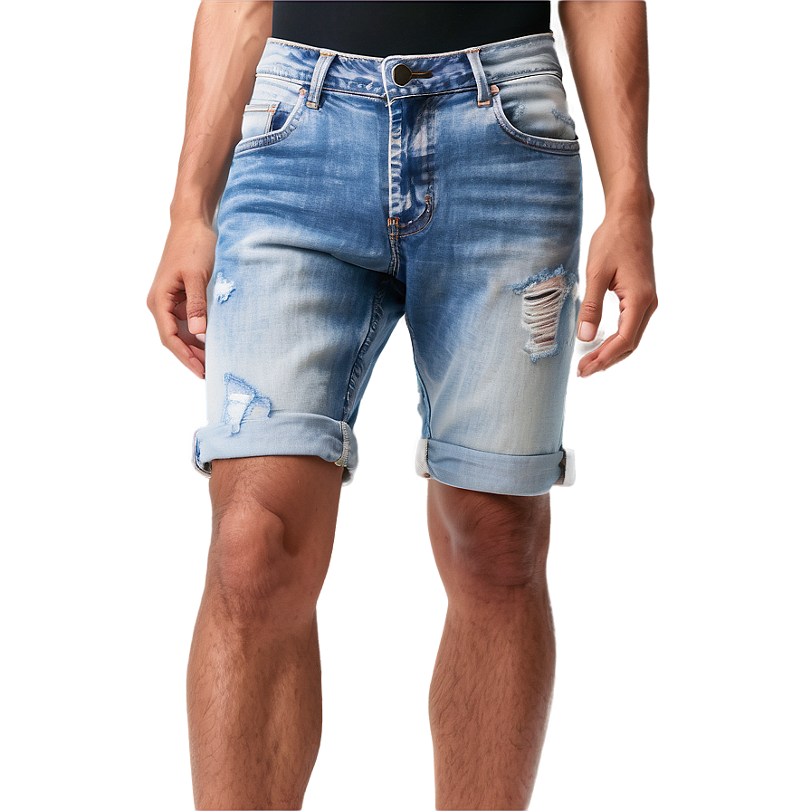 Light Wash Jorts Png 27 PNG Image