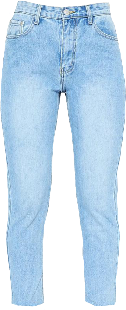 Light Wash Skinny Jeans PNG Image