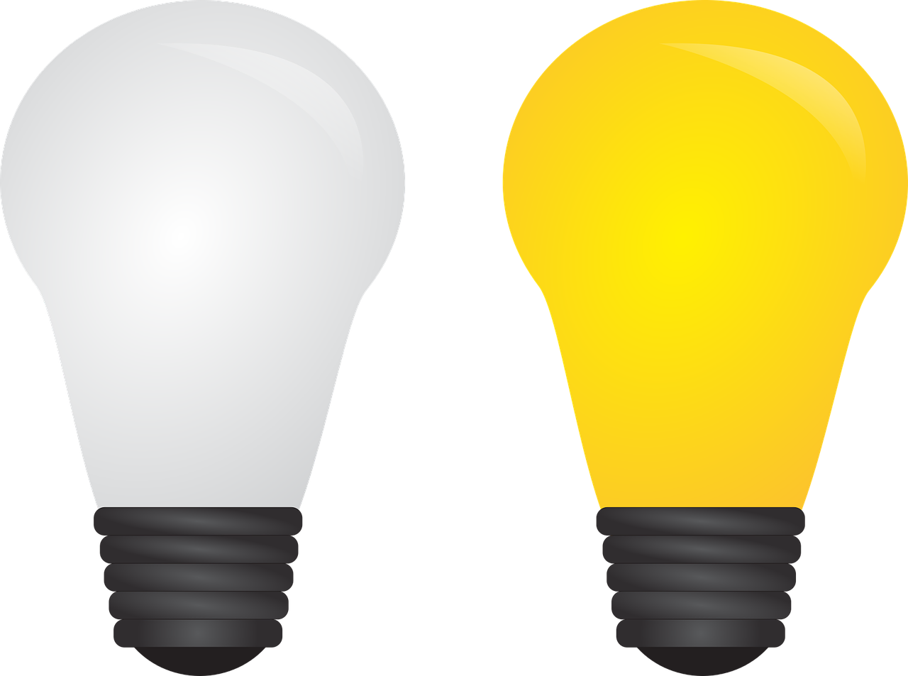 Lightbulbs Ideas Concept PNG Image