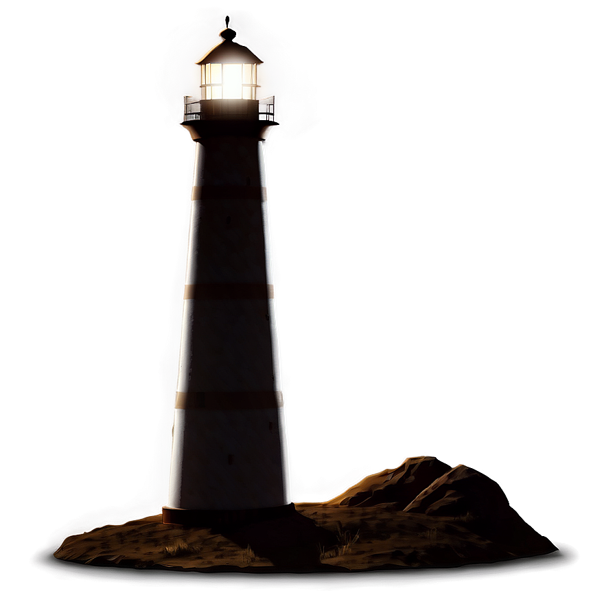 Lighthouse Beam Night Png 06112024 PNG Image