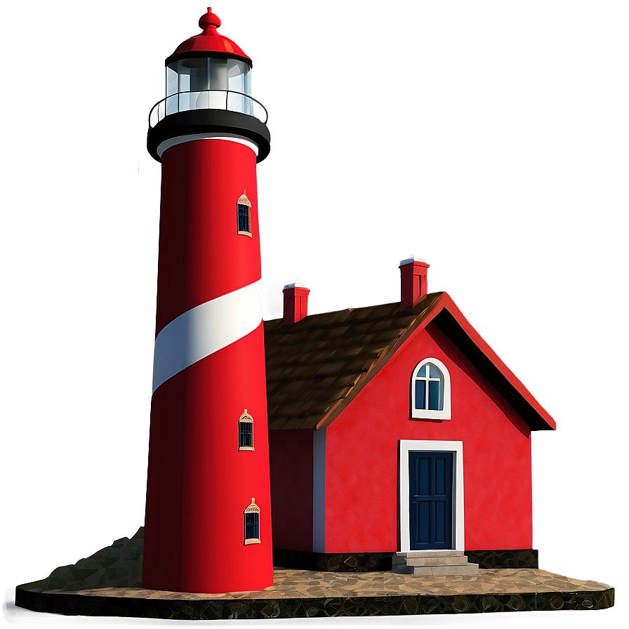 Lighthouse By Sea Png Kte PNG Image