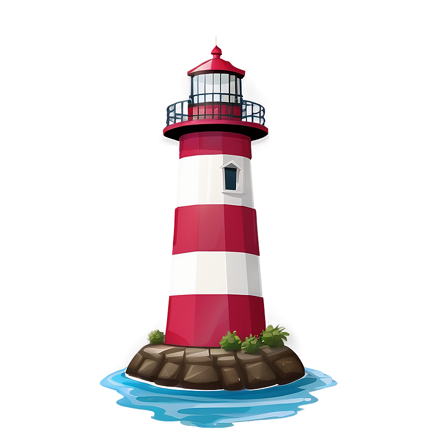 Lighthouse By Sea Png Tkq32 PNG Image