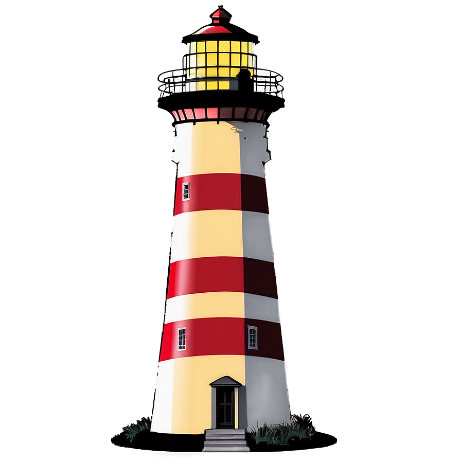 Lighthouse Sunset View Png Yhn1 PNG Image