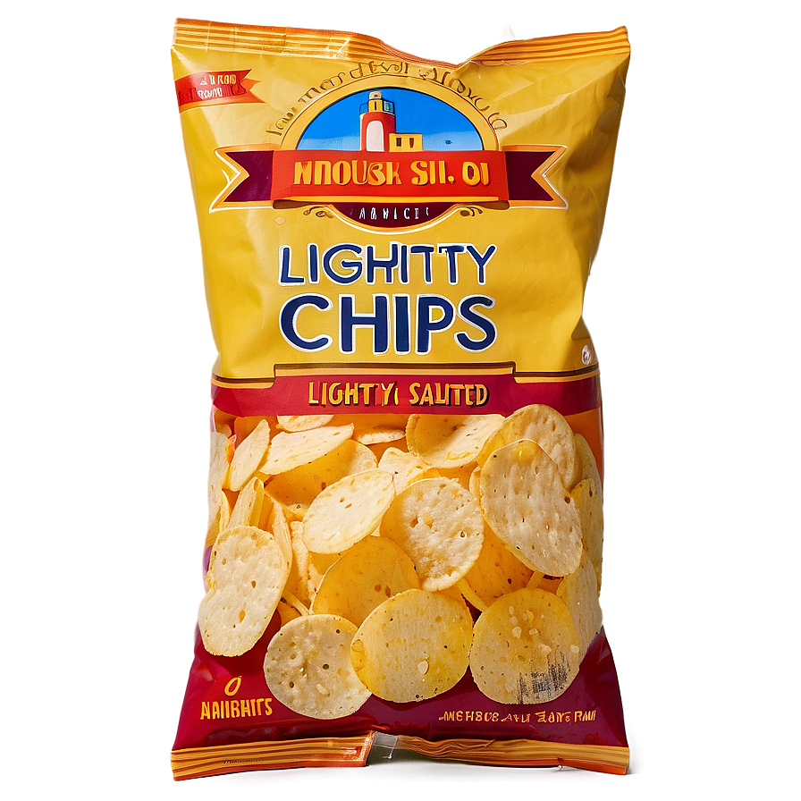 Lightly Salted Chips Png 05242024 PNG Image