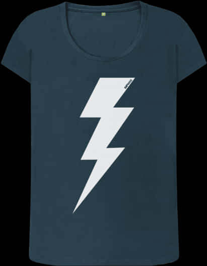 Lightning Bolt Graphic T Shirt PNG Image