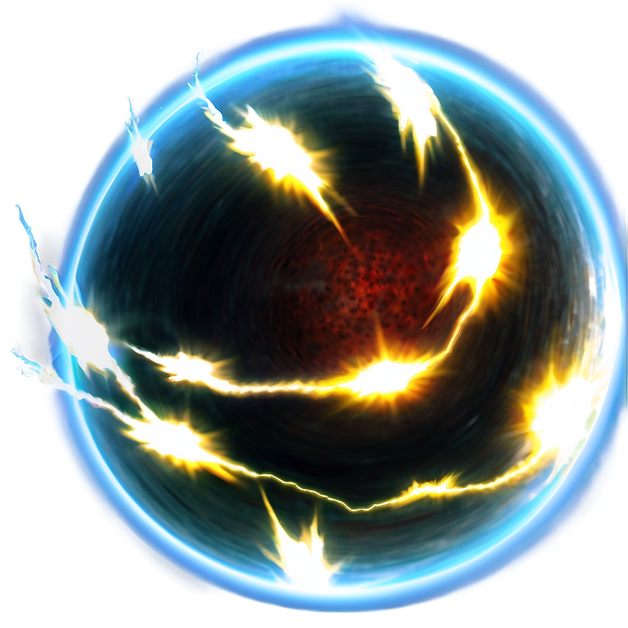 Lightning Rasengan Impact Png 77 PNG Image