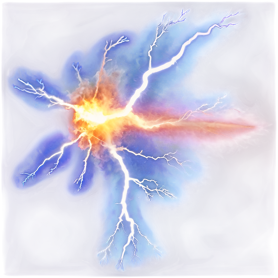 Lightning Strike Explosion Png Snd PNG Image