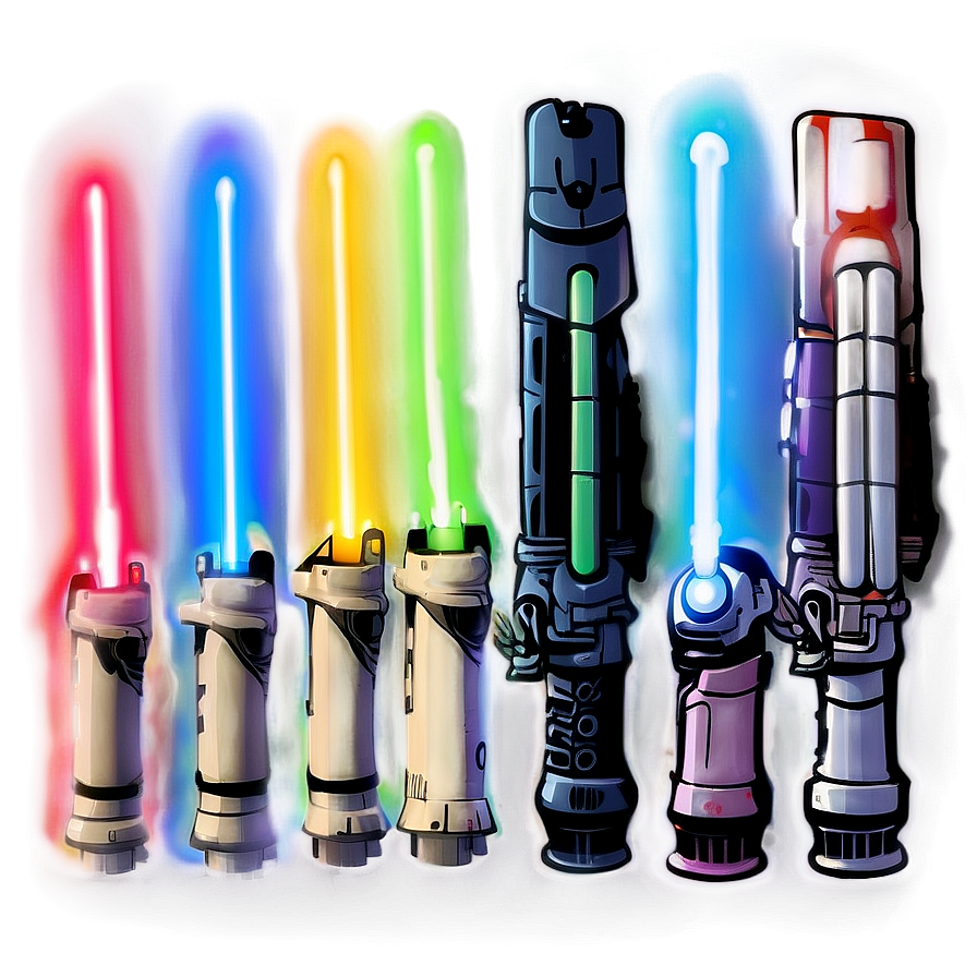 Lightsaber Color Spectrum Png Rmu88 PNG Image