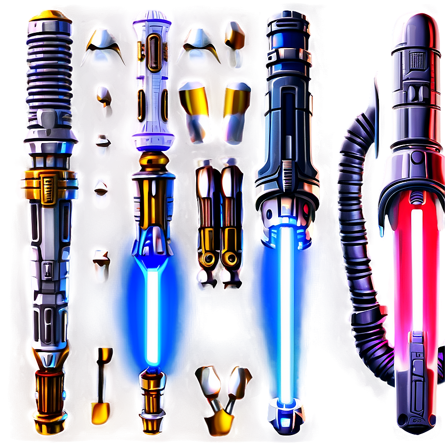 Lightsaber Reflection Surface Png Lro32 PNG Image