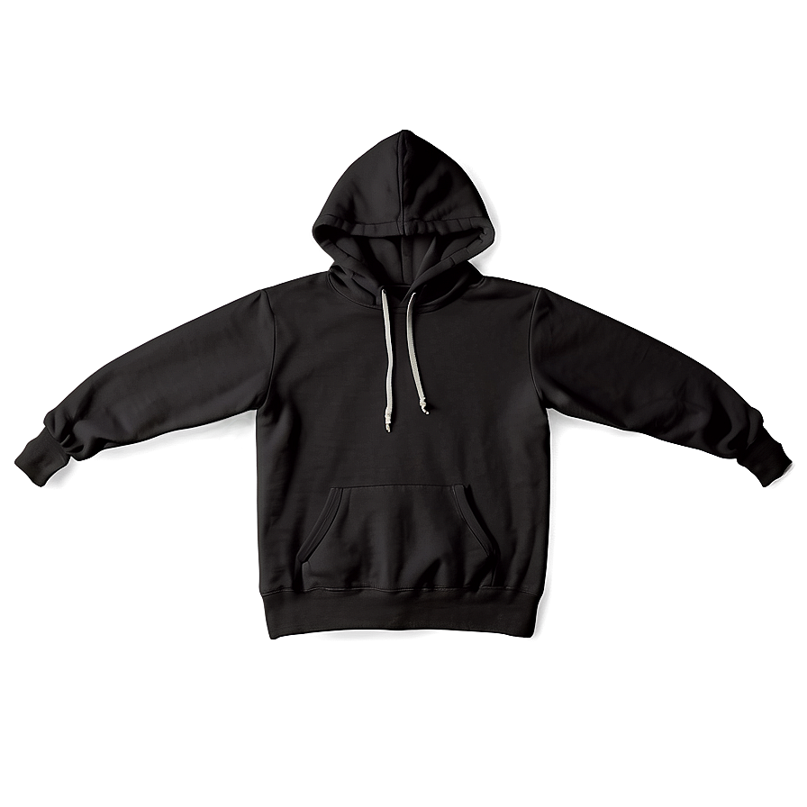 Lightweight Black Hoodie Png Whx37 PNG Image