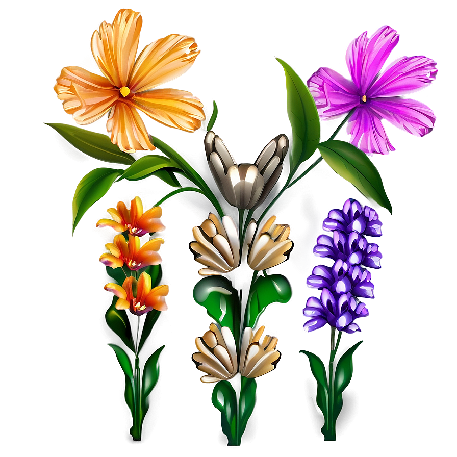 Lightweight Flower Design Png 47 PNG Image