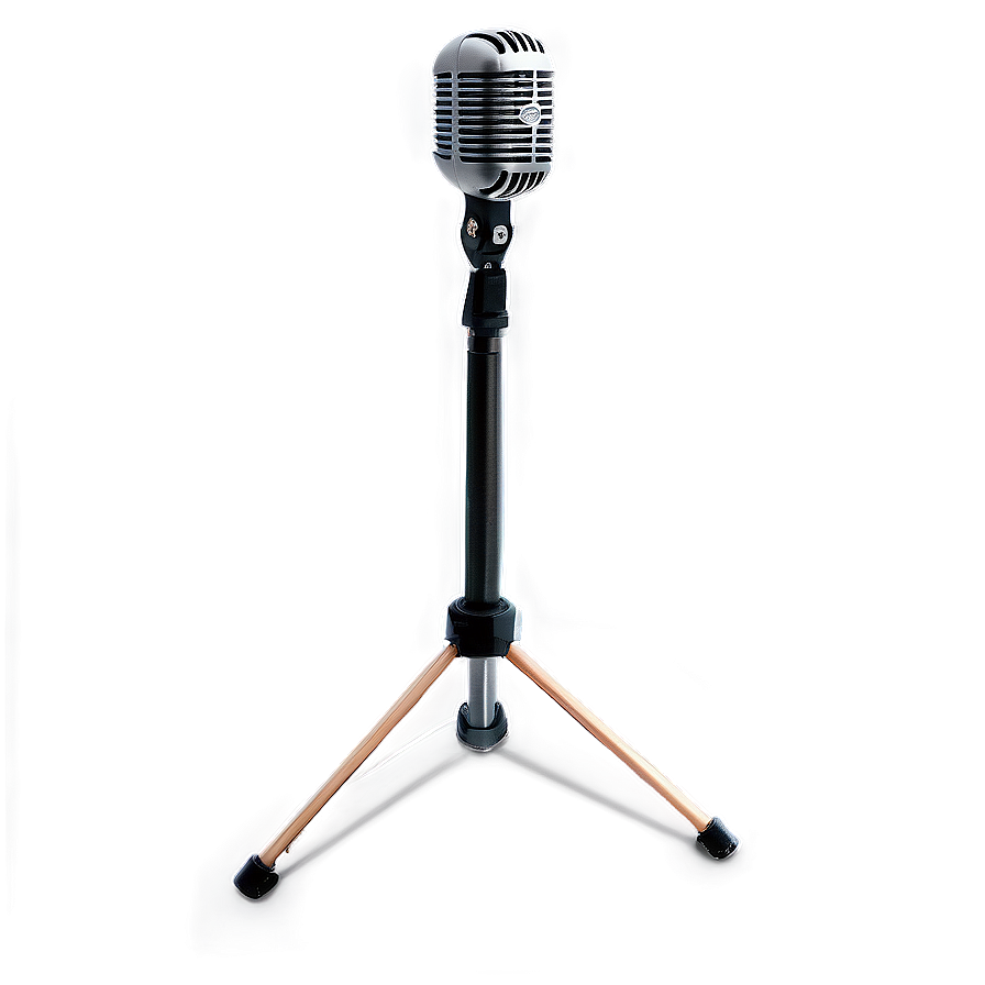 Lightweight Microphone On Stand Png Bpe2 PNG Image