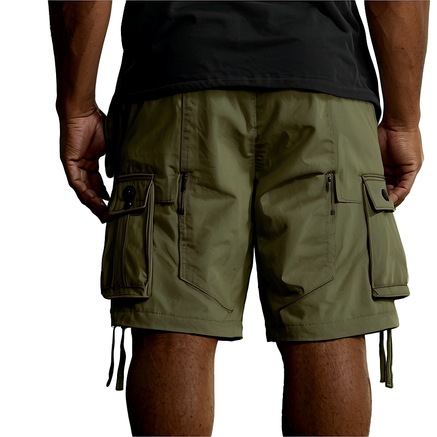 Lightweight Utility Cargo Shorts Png 06282024 PNG Image