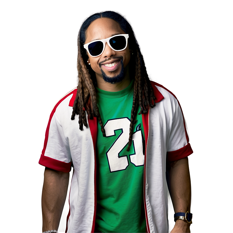 Lil Jon Black And White Png Shd PNG Image