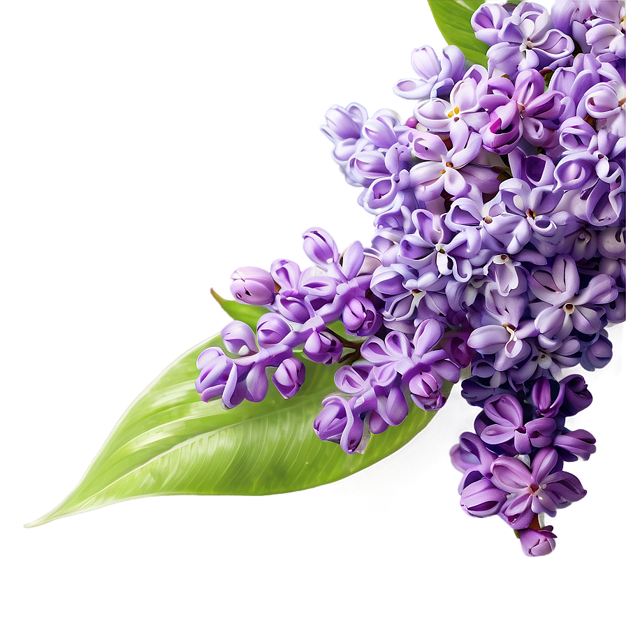 Lilac Art Png Bai PNG Image