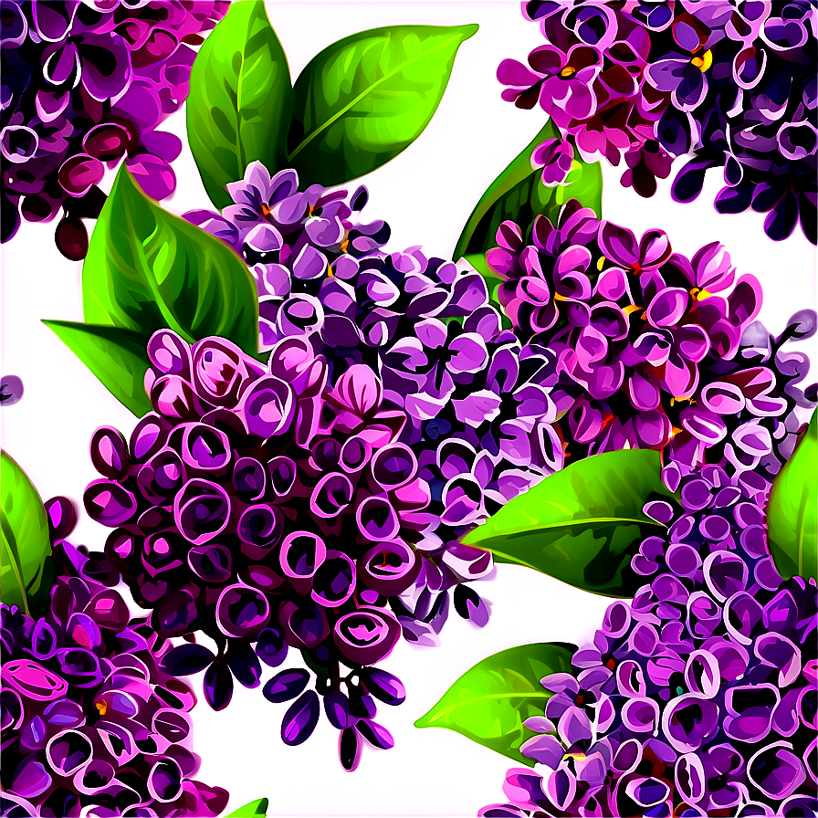 Lilac Bouquet Png Syu62 PNG Image