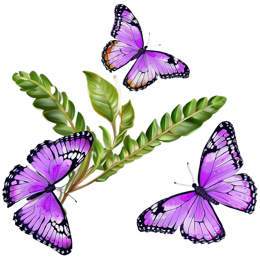 Lilac Butterfly Png 30 PNG Image