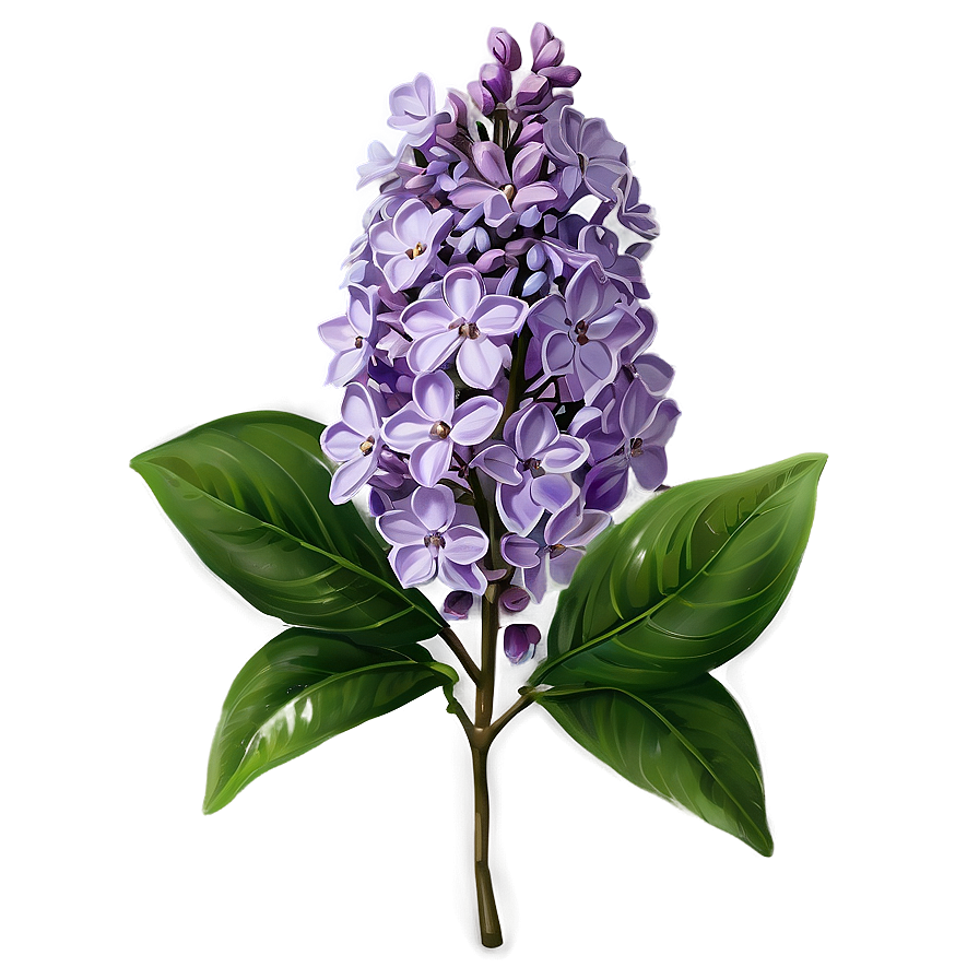 Lilac Flower Png 19 PNG Image