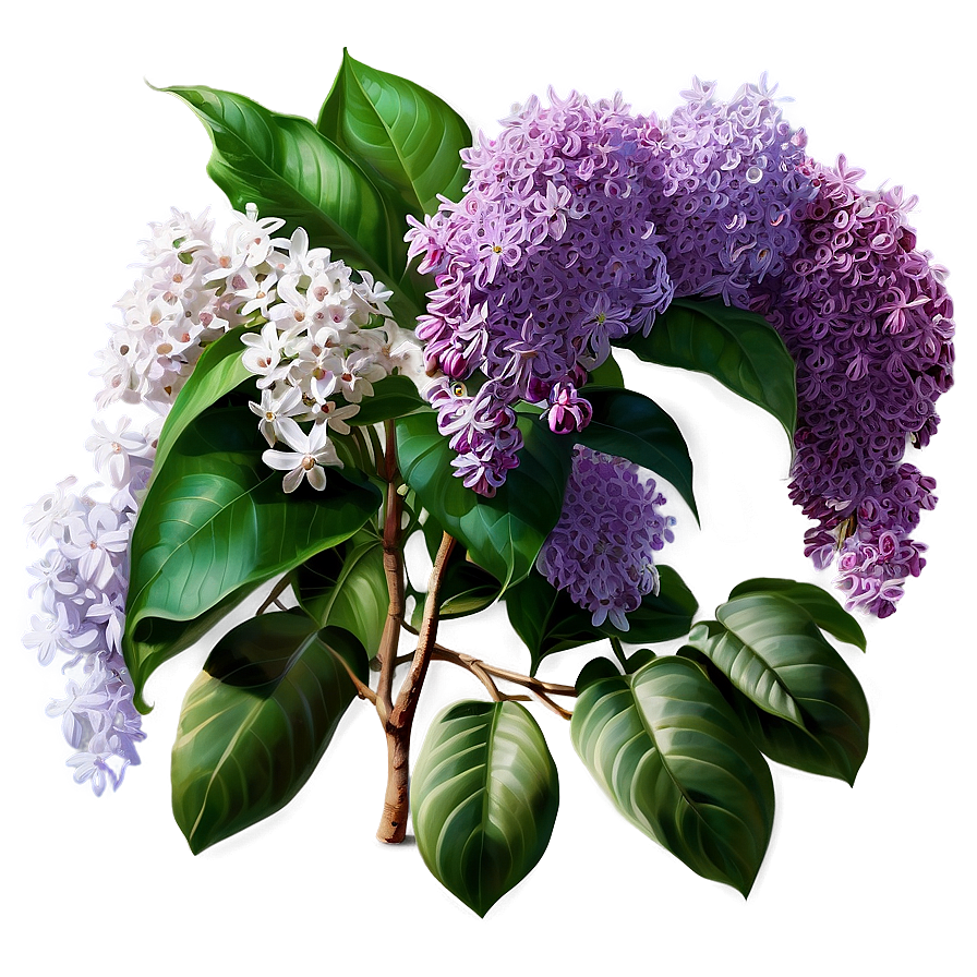 Lilac Garden Png 85 PNG Image