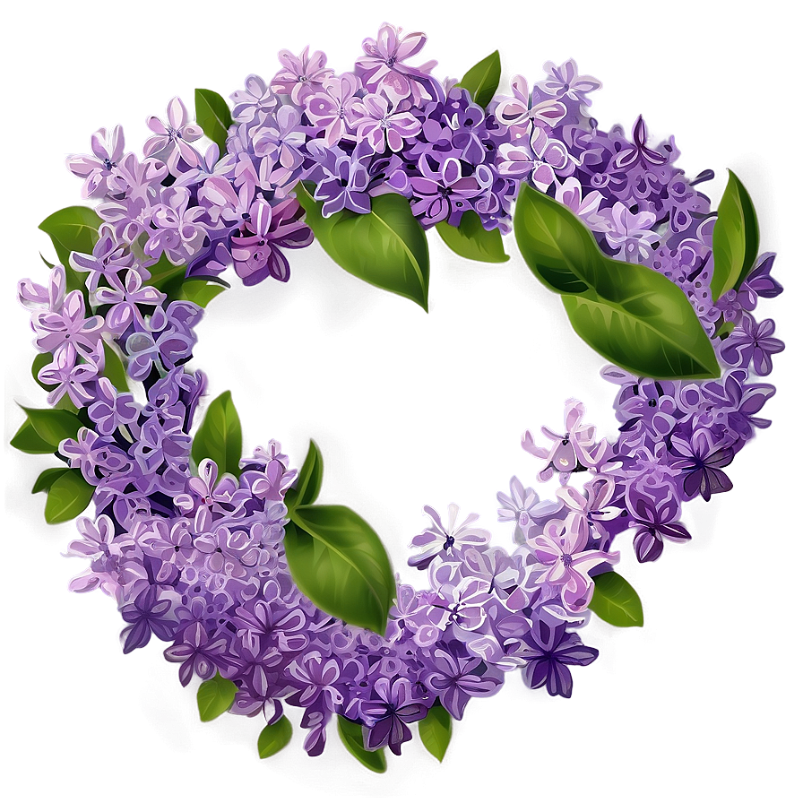 Lilac Garden Png Nlu PNG Image