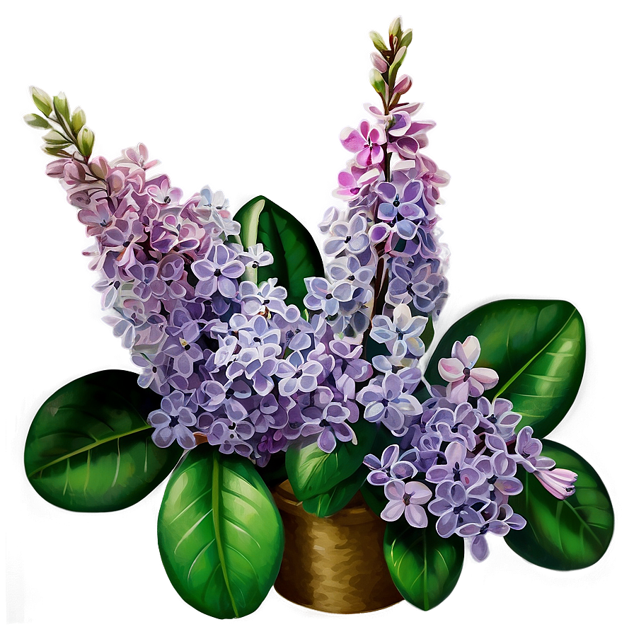 Lilac Symphony Png 06122024 PNG Image