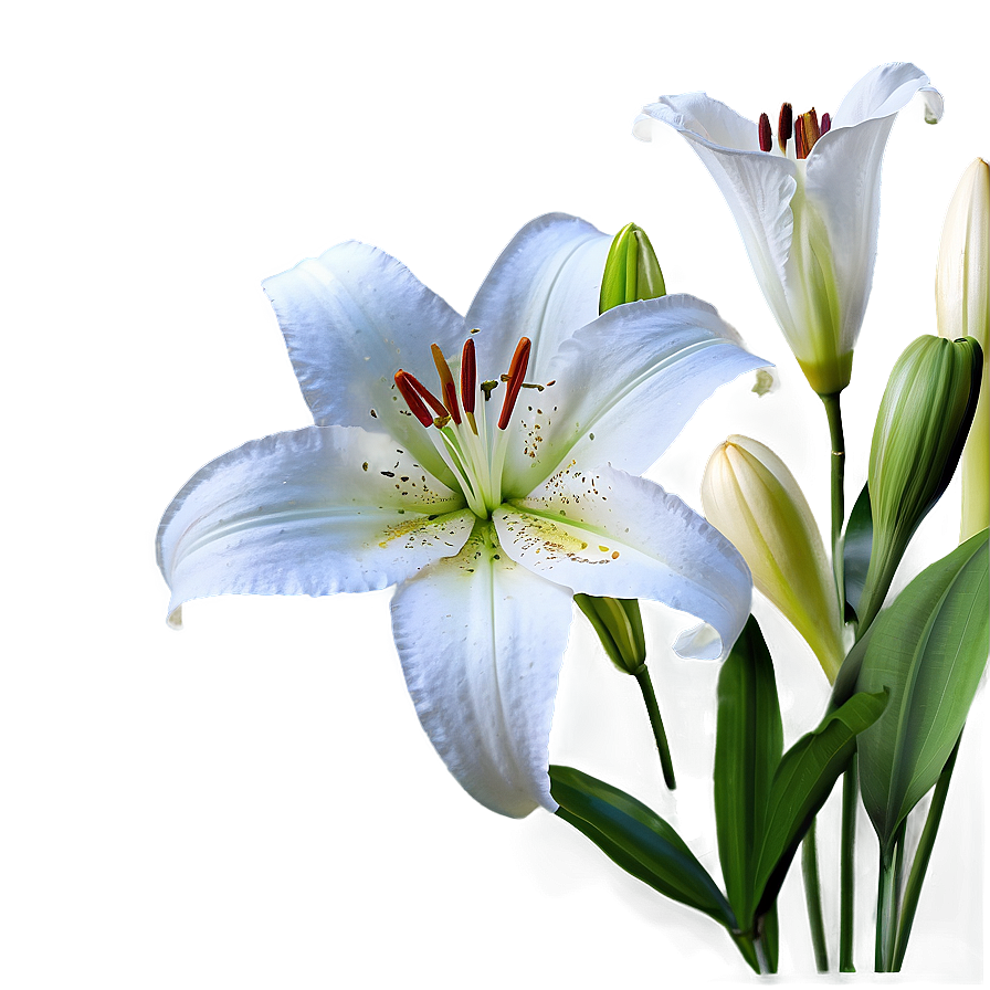 Lilies D PNG Image