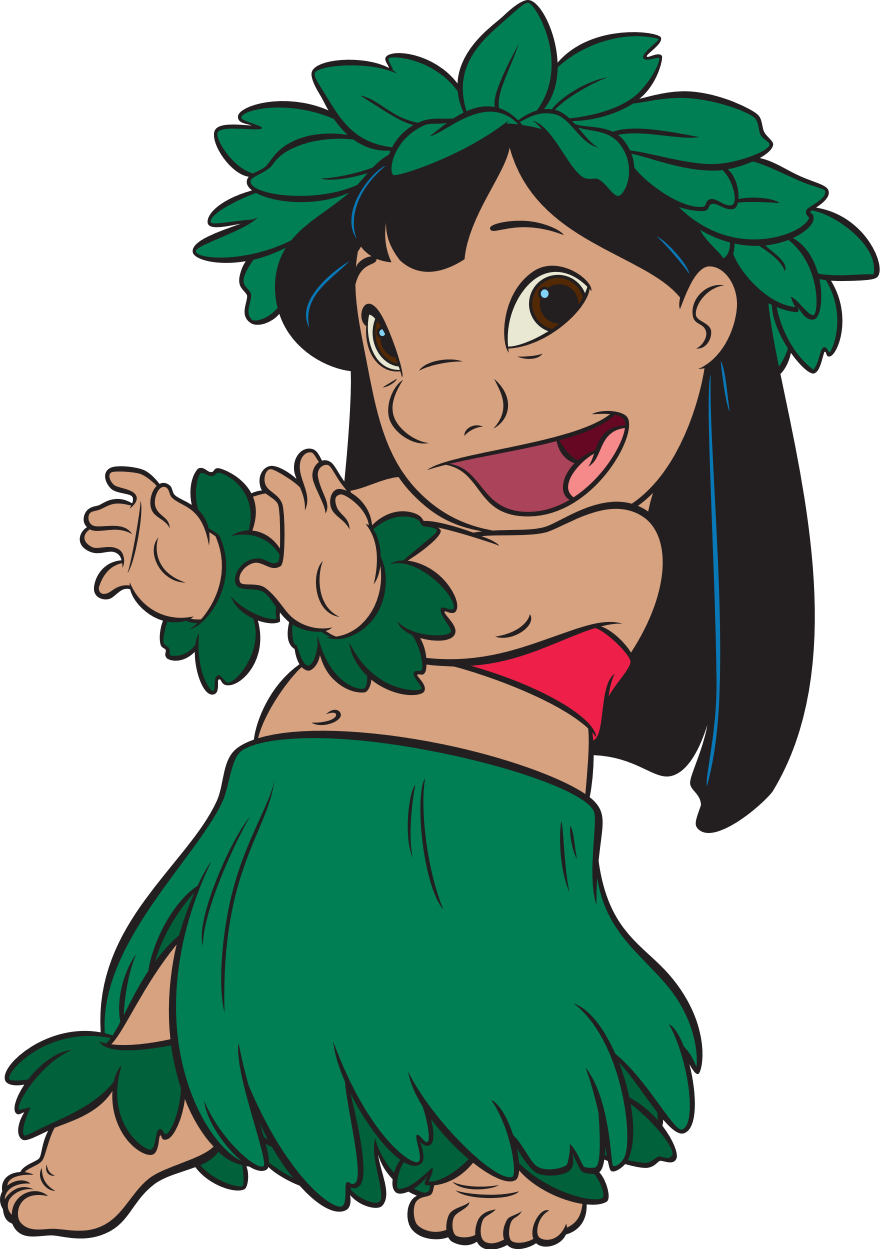 Lilo Hula Dance Animation PNG Image