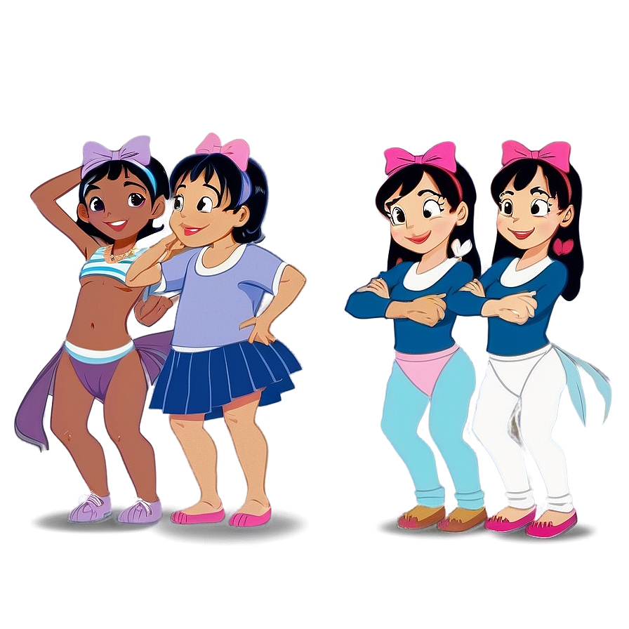 Lilo's Dance Class Png 05212024 PNG Image