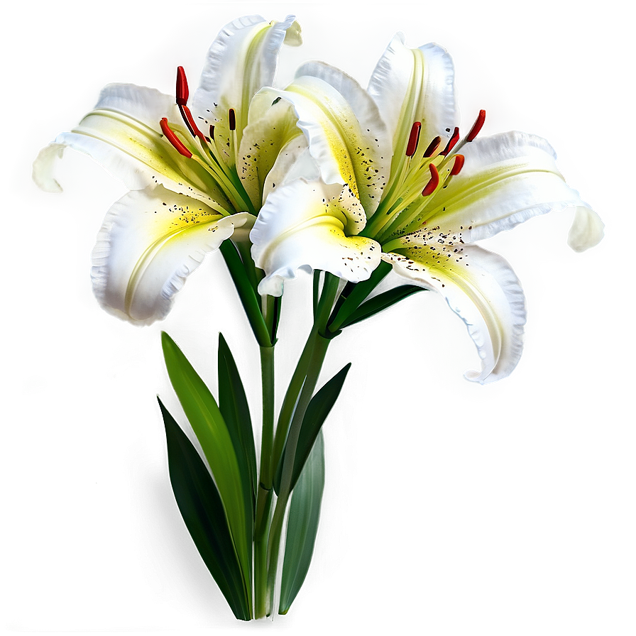 Lily Flower Arrangement Png 06272024 PNG Image