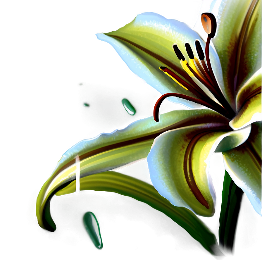 Lily Flower Png 14 PNG Image