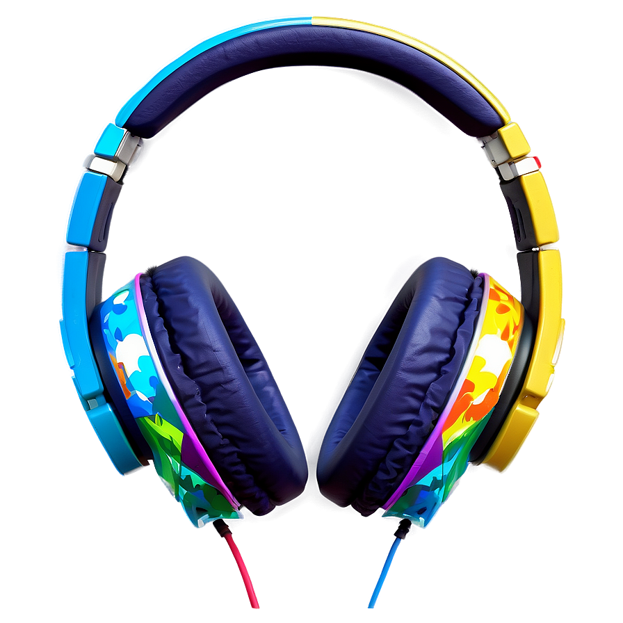 Limited Edition Artist Design Headphone Png Yxi PNG Image